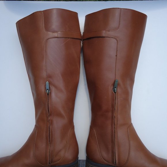 SIZE10.SAM EDELMAN PATTON 2  Leather Riding boots - Picture 11 of 16